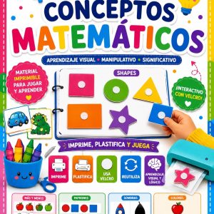 Busy Book – Conceptos Matemáticos para Preescolar