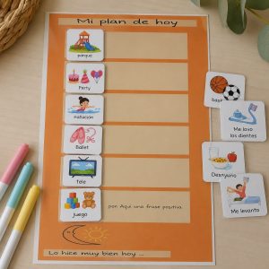 Mi Plan de Hoy – Rutina Visual para Niños